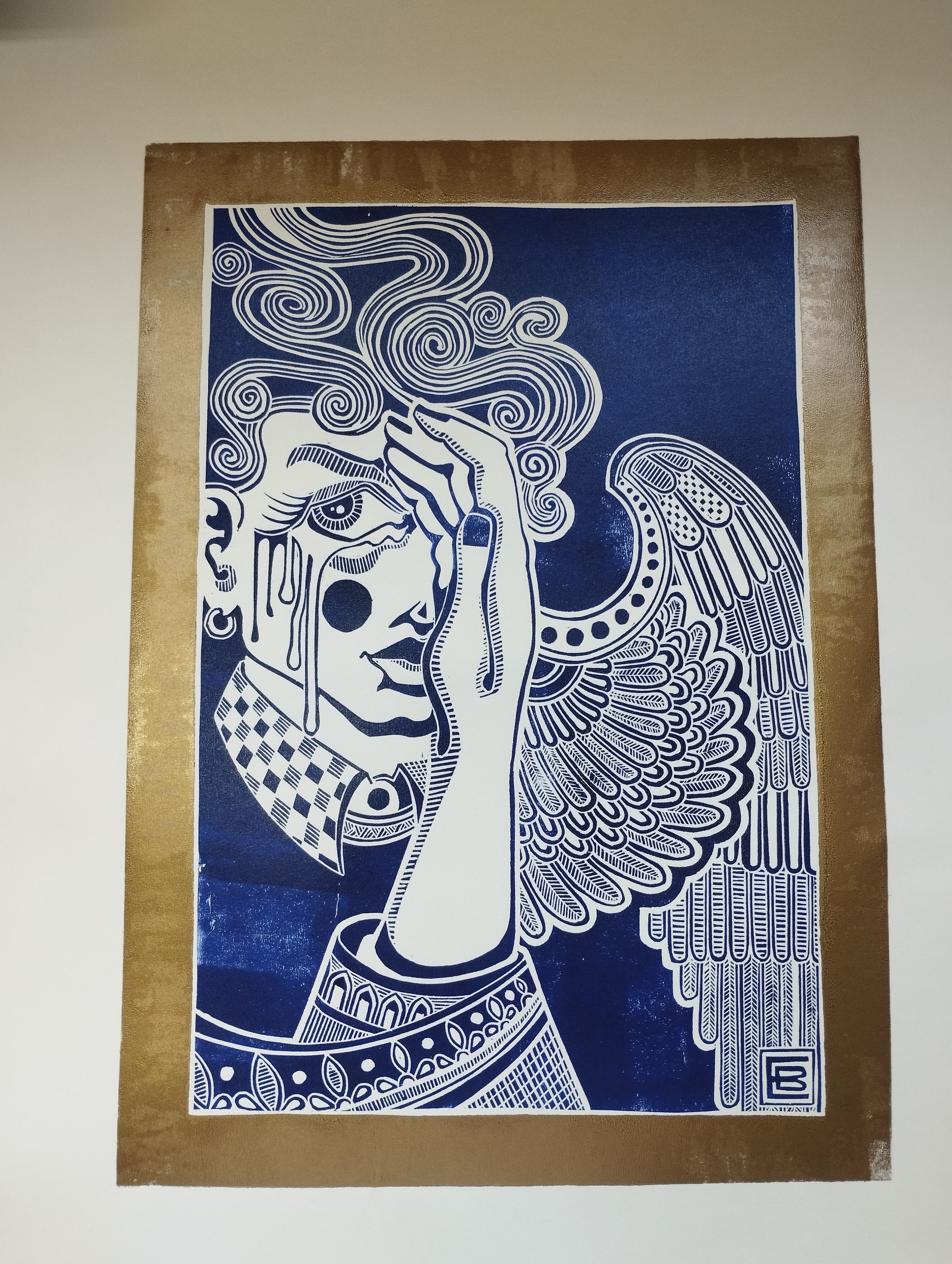 L’ange qui pleure